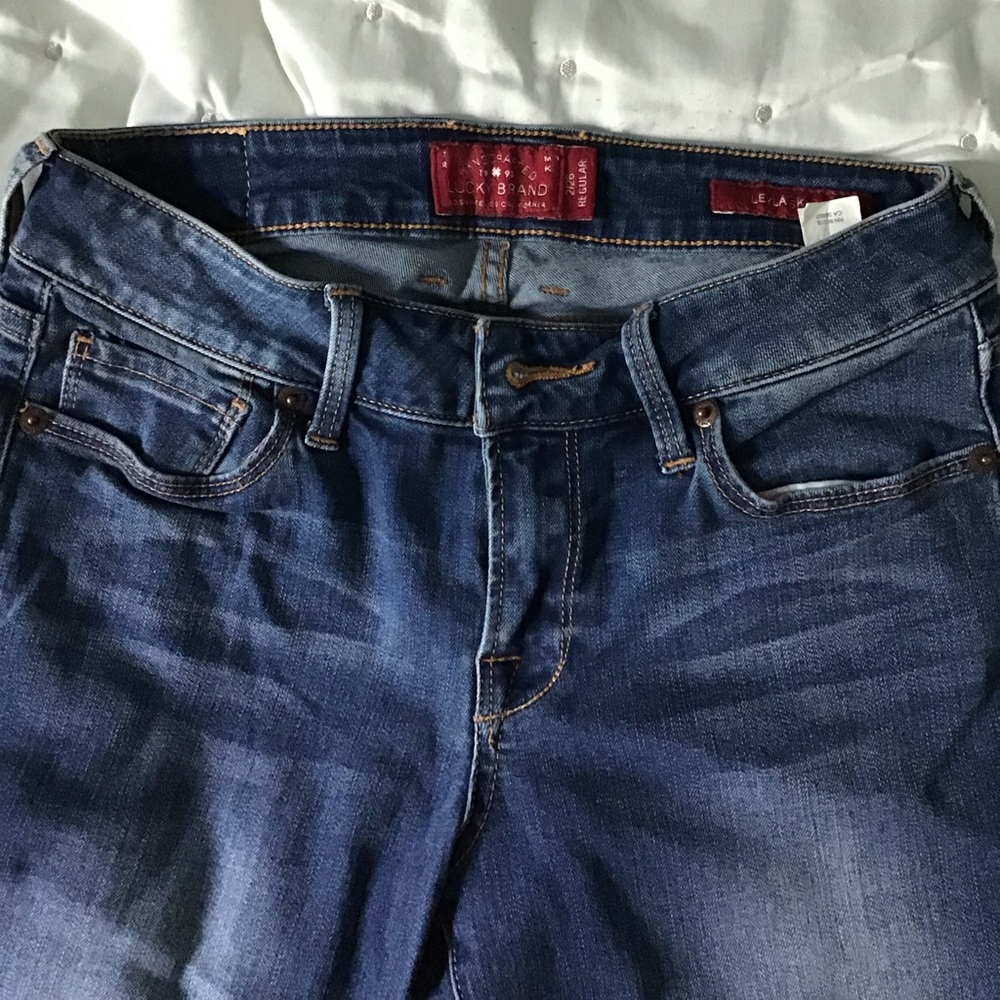 Lucky Brand Size 2/26 Leyla Skinny - Picture 2 of 3